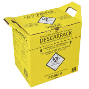 Coletor para Material Perfurocortante 7 L - Descarpack